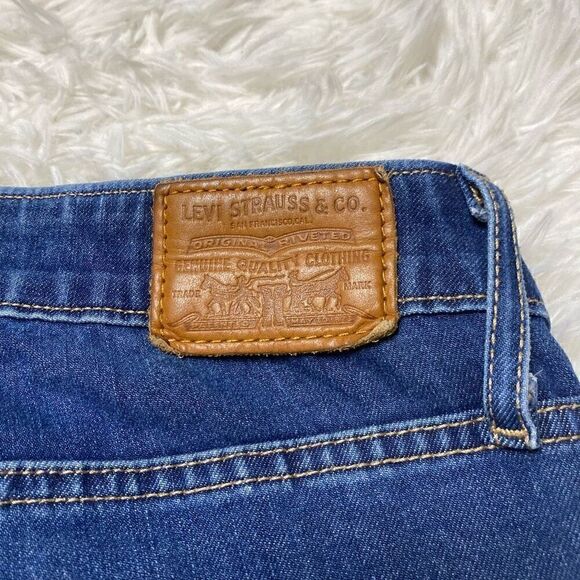 Levis 721 High Rise Skinny Jeans Size 32 Ankle Zipper 27" Inseam Cotton Stretchy - Picture 10 of 10